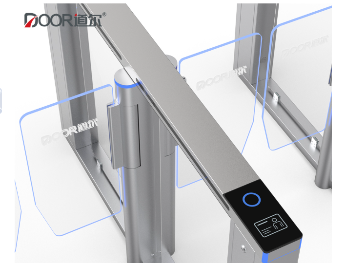SUS304 Stainless Steel Speed Gate Turnstile with Servo Motor