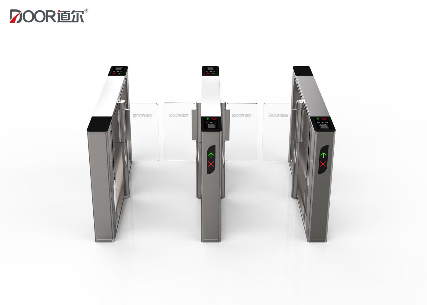 Smart Ic/Id Reader Controlled Access Turnstiles  For Banks And Financial Institutions