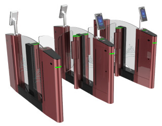 App Debugging Speed Turnstile Barrier Gate With Three Color Selection