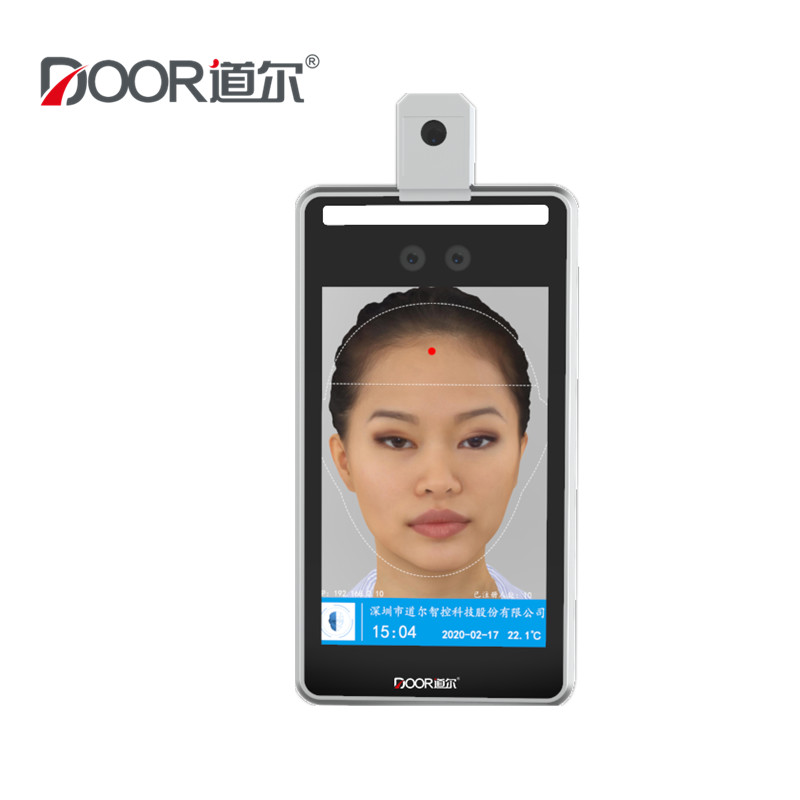 Temperature Detection Turnstiles Face Recognition Terminal For Access Control System