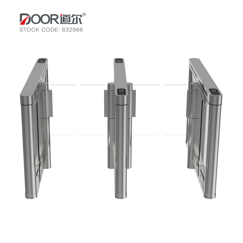 CE Certified Automatic Acrylic Speed Gates Turnstile For Bank Building Hotel