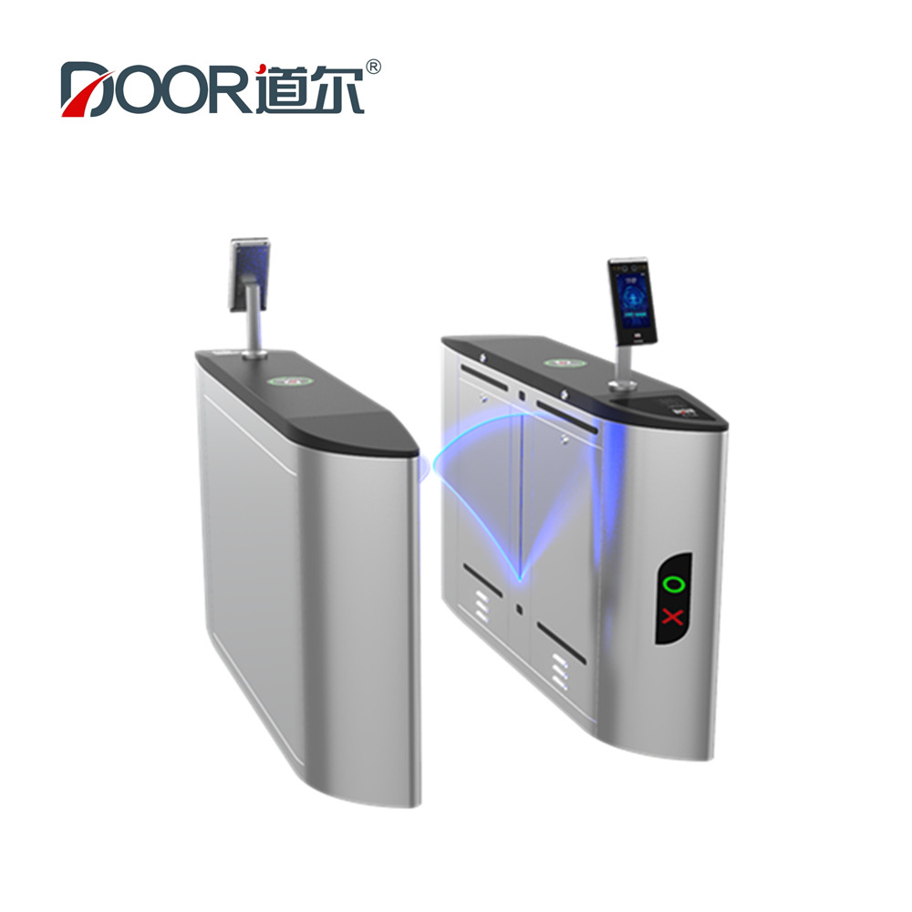 High Speed Indoor Flap Barrier Gate For Access Control For Office 6909X
