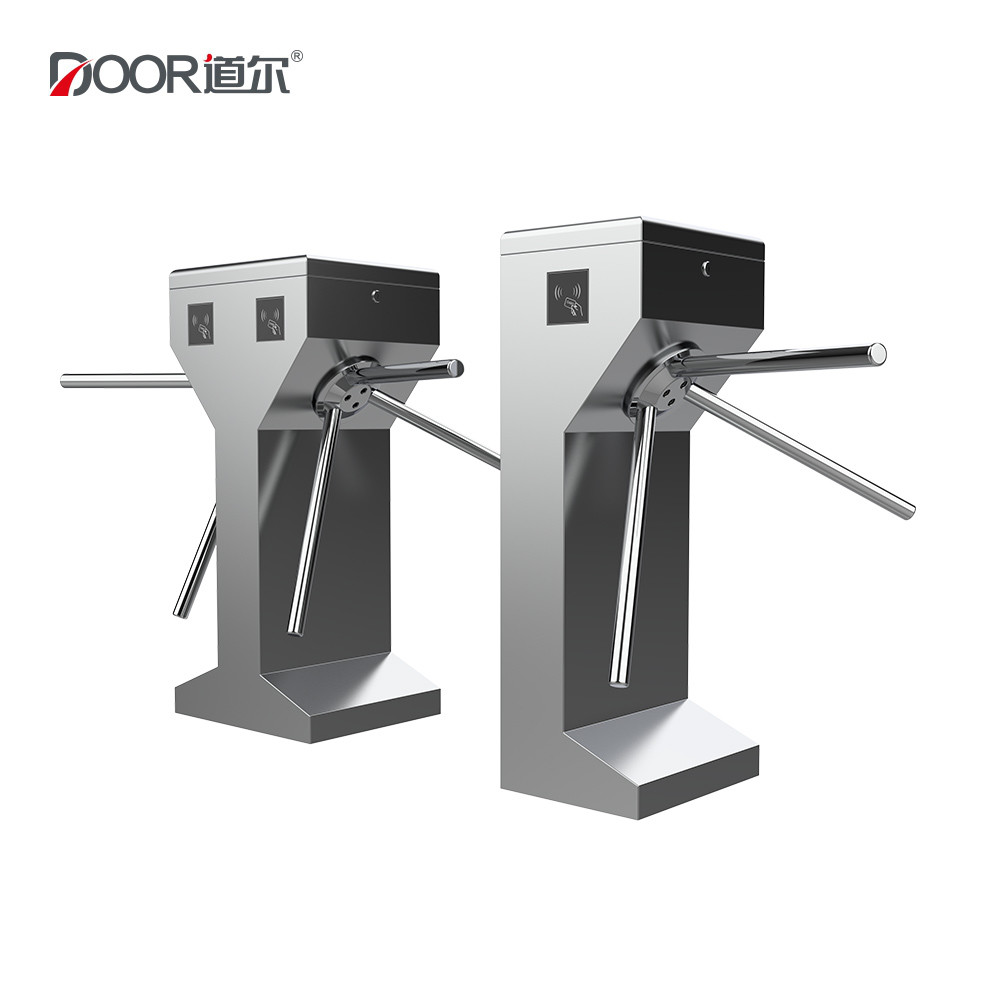 RS485 SUS304 Vertical Security Tripod Turnstile For Access Control
