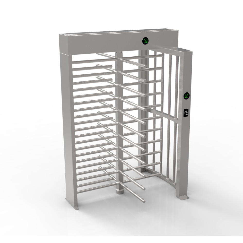 Security Door System Full Automatic Full High Turnstile Mechanism Smart