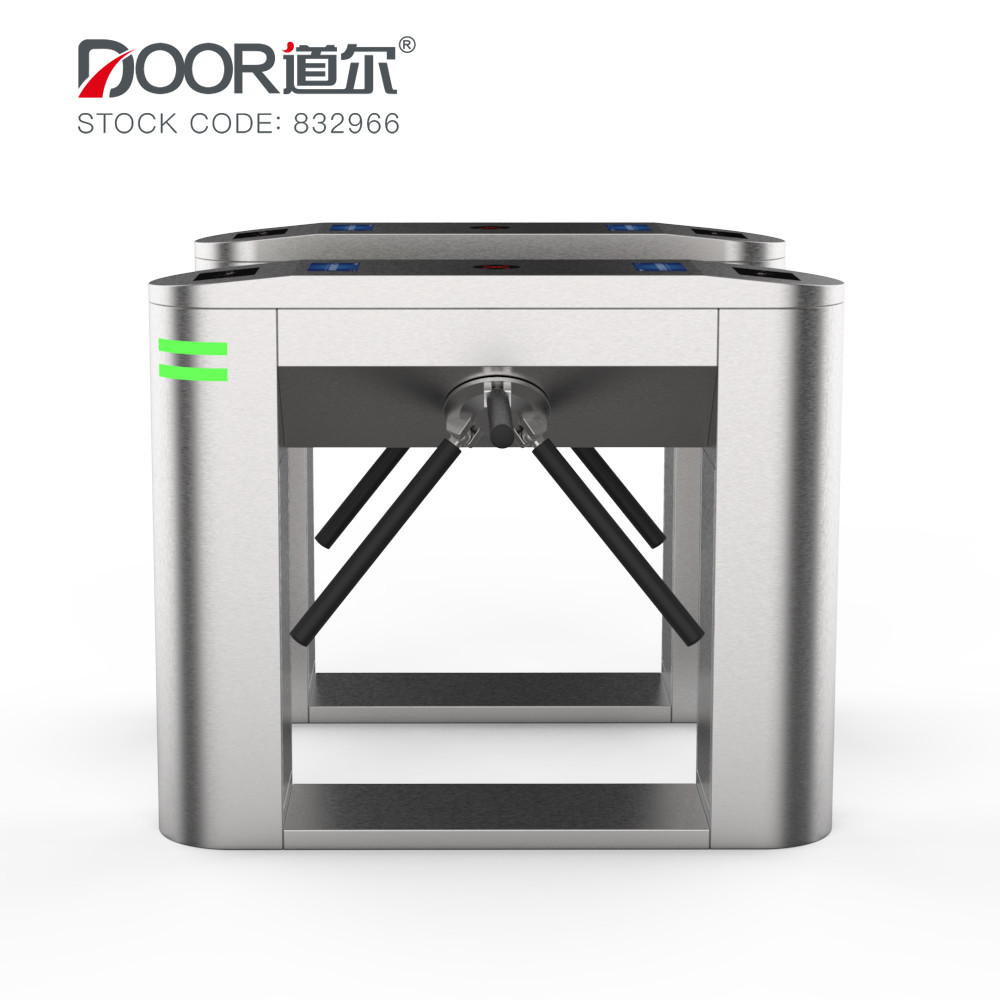 Stainless Steel Tripod Turnstile Gate Tourniquet With RFID Card Access Control