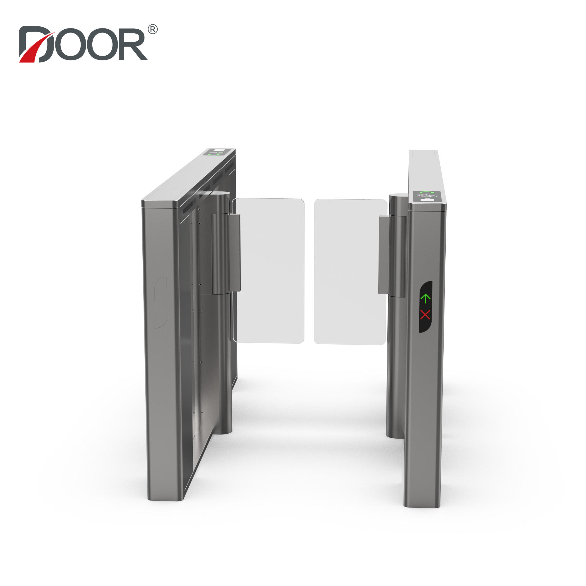 Supermarket Turnstiles Speed Gate With Face recogition Option Servo Motor Person Contorl