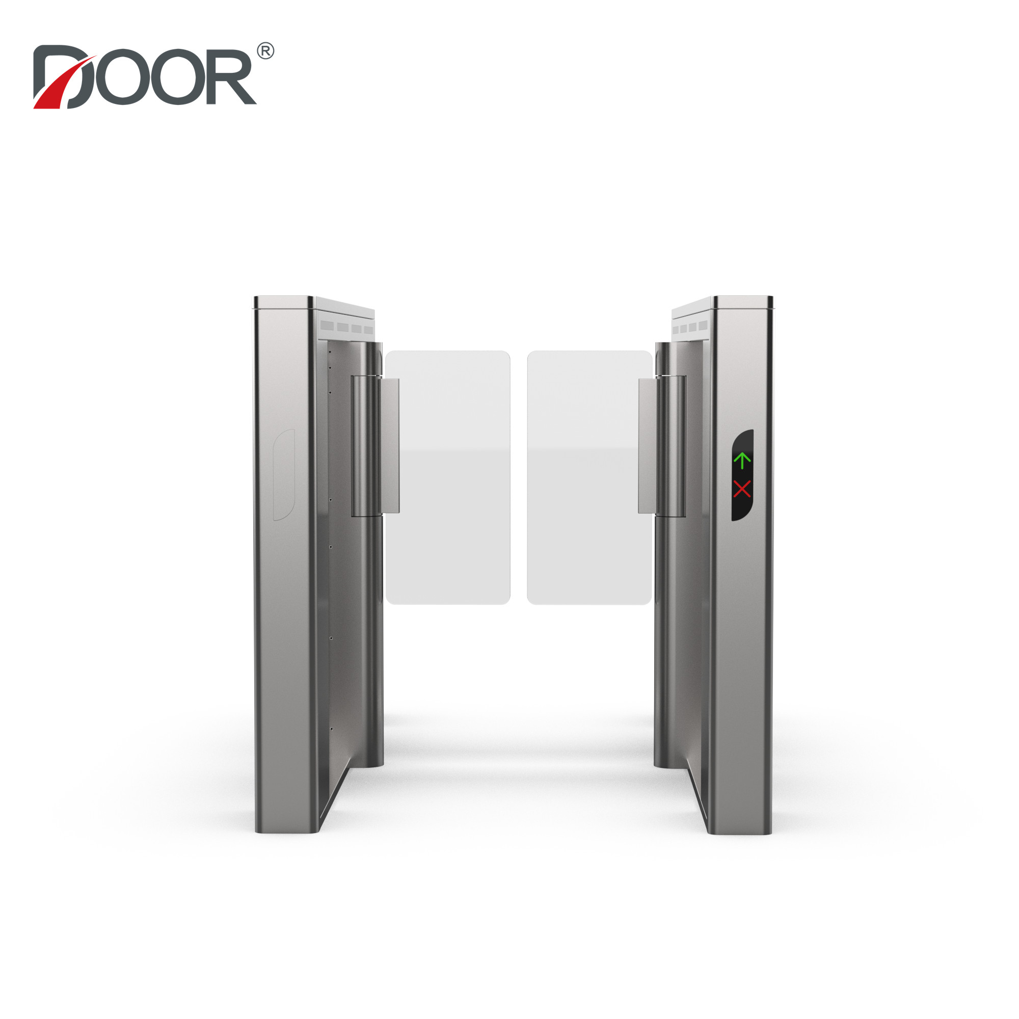 Supermarket Turnstiles Speed Gate With Face recogition Option Servo Motor Person Contorl 