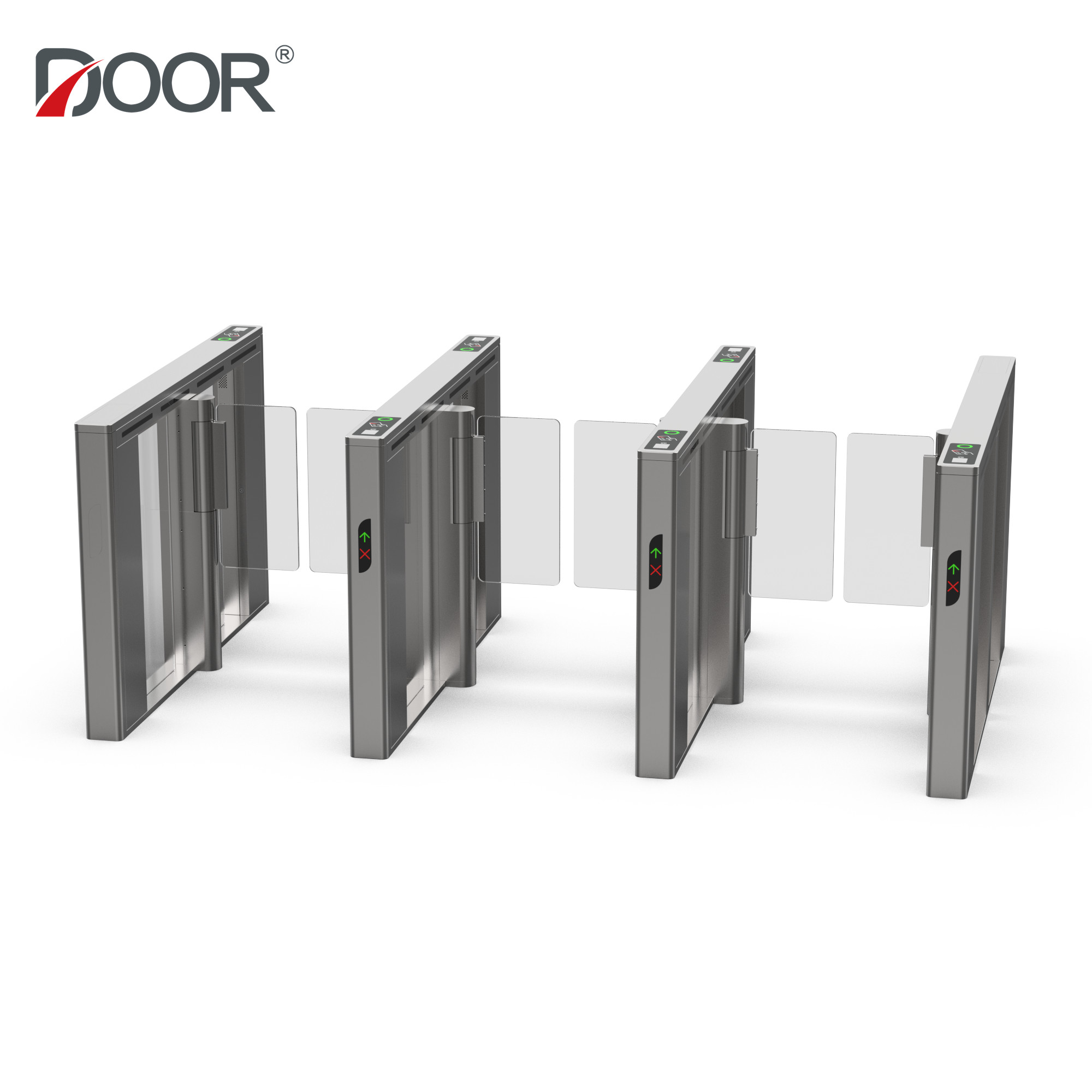 Anti Trailing High Speed Automatic Gate Biometrics Access Control