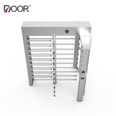 Full Automatically Blushless Motor Full Height Turnstile Gate Single Lane